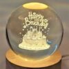 3D Crystal Galaxy Birthday ball